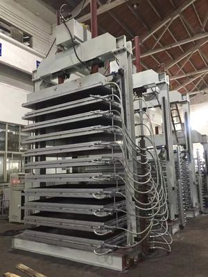 Pe EVA Hydraulic Press Machine Przetwarzanie płytek Chromyzowany Teflon