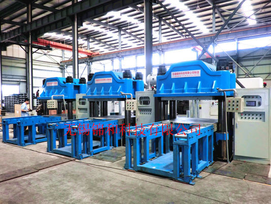 4 kolumny gumowe hydrauliczne prasy do formowania ciśnieniowego 2000x2000mm płytka grzewcza